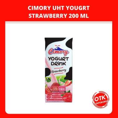 CIMORY SUSU UHT YOGURT 200 ML ALL VARIAN - 1 DUS Strawberry