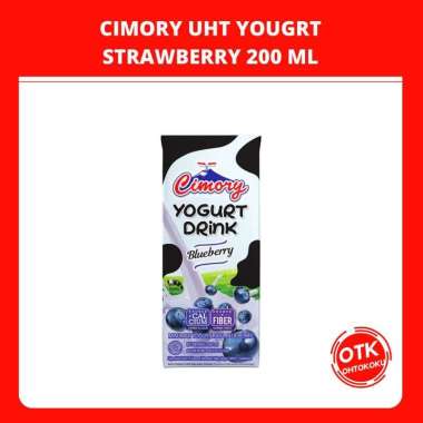CIMORY SUSU UHT YOGURT 200 ML ALL VARIAN - 1 DUS Blueberry
