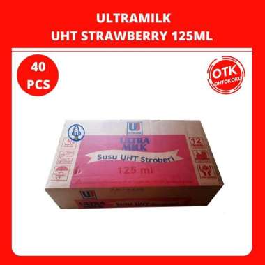 SUSU UHT ULTRA MILK 125 ml - 1 Dus Strawberry