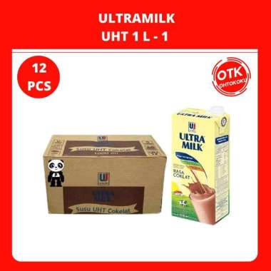 SUSU UHT ULTRA MILK 1 L COKELAT - 1 DUS
