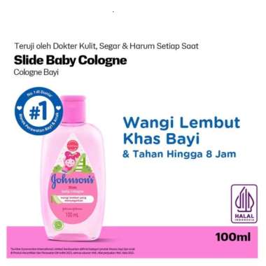 Johnson's Baby Cologne 100ml | Minyak Wangi Parfum Bayi SLIDE