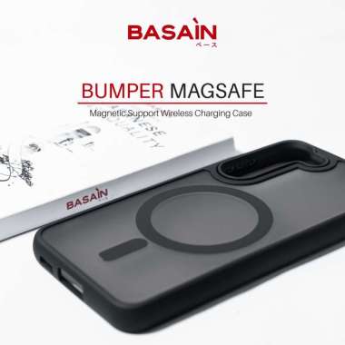 BASAIN Casing Samsung S23/FE/Plus/Ultra Bumper MagSafe S23 FE