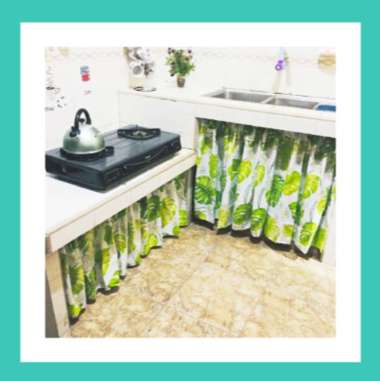 Gorden Meja Dapur Korden Kecil Sudut Gorden Kolong Tirai Dapur Panjang Gorden Murah Gorden Kecil Kor