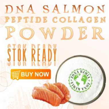 Ready Salmon DNA Powder Kolagen 250gr / Powder DNA Salmon Kurangi Munculnya Kerutan / DNA Salmon Pep