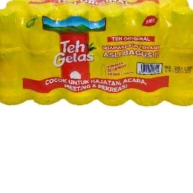 Minuman Teh Gelas Botol 200ml Isi 24pcs