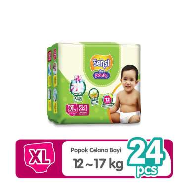 Sensi Dry Pants S40 M34 L30 XL24 XXL22 Popok bayi celana pampers bayi XL24