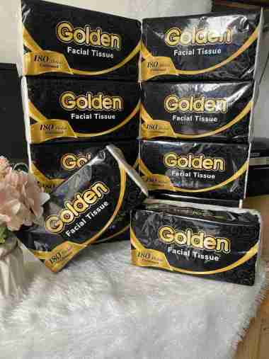 Tisu wajah Golden 180 helai - 1 BALL ISI 30 pcs