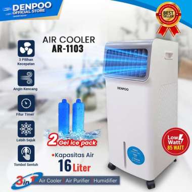 AIR COOLER PENYEJUK RUANGAN DENPOO AR 1103 - 16 LITER