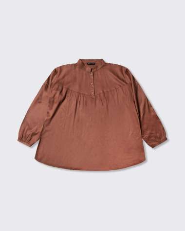 MALOVA Falesa Blouse | Blouse Wanita Lengan Panjang Bigsize Baju Wanita Bigsize Lengan Panjang Atasa