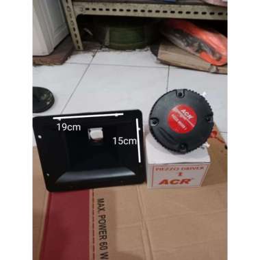 Corong twitter 15X19cm tebal + driver twiter ACR original 100watt