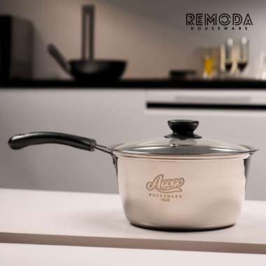 Agogo Panci Susu Panci Masak Mie Panci Multifungsi 18cm Stainless Steel