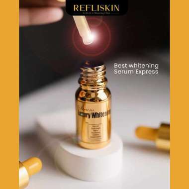 Refliskin L Glow Serum Wajah Glow Up Serum Luxury Whitening Gold 24k Original Refli Skin