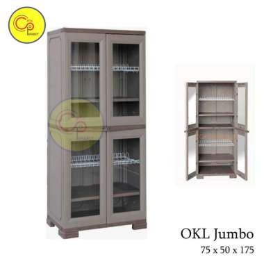 Lemari Dapur Sayur Rak Piring Olymplast OKL Jumbo Olymplast