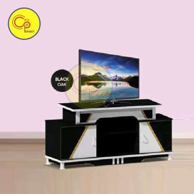 TV Cabinet Bopet AVR Buffet TV Minimalis Brown