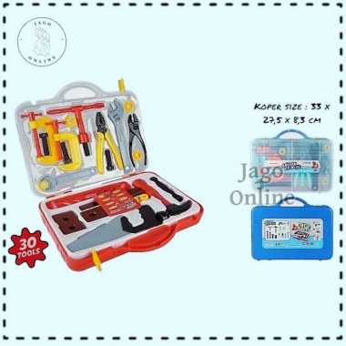 Mainan Anak Laki Cowok Perkakas Toolset Arsitek Cilik Alat Tukang Mainan