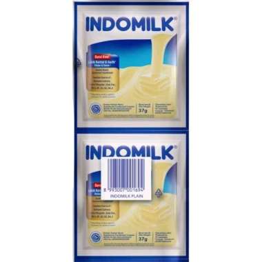 Promo Harga Indomilk Susu Kental Manis Plain per 6 sachet 37 gr - Blibli