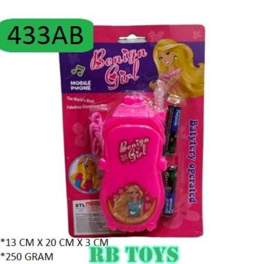 RBTOYSNEW MAINAN HP BARBIE LIPAT 433AB