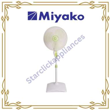 MIYAKO Kipas Angin Berdiri Stand Fan KAS-1627KB / KAS 1627 KB / KAS1627KB [16 INCH] [Garansi Resmi] 