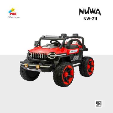 Mainan Anak Mobil Aki Nuwa NW211 – Pmb Toys Merah