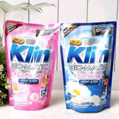 Promo Harga So Klin Biomatic Liquid Detergent Front Load 700 ml - Blibli