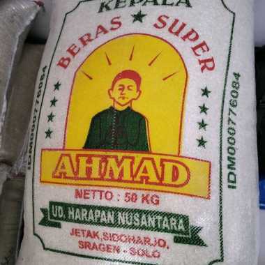 Beras AHMAD KEPALA SUPER Beras Putih [50 kg]