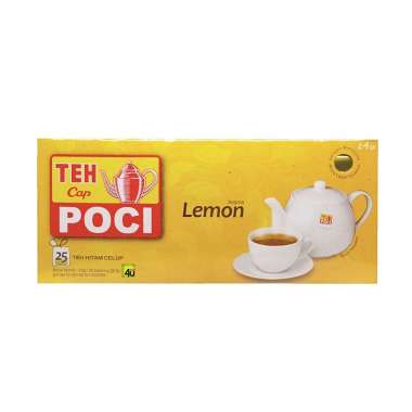 Teh Cap POCI - Teh Celup - Isi 25 Kantong teh TEH LEMON