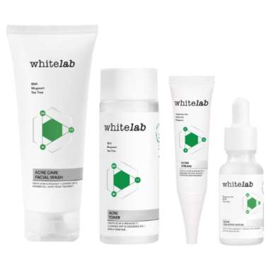 Whitelab Acne Series | Paket Acne Lengkap | Paket Jerawat Whitelab MURAH Acne Toner