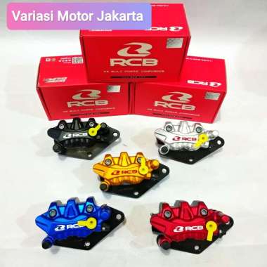 Kaliper Depan Vixion Mx King RCB S26 Series 2 Piston Silver