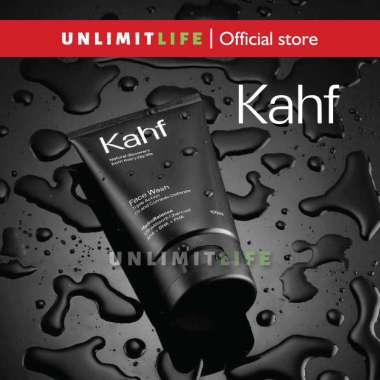 Kahf Face Wash Triple Action Oil and komedo Defense 100 ml Kahf Hitam