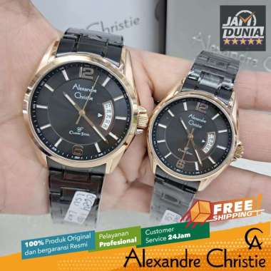 JAM TANGAN COUPLE ORIGINAL ALEXANDRE CHRISTIE 8684 AC8684 AC 8684 ALEXANDRE CHRISTIE ORIGINAL JAM PA