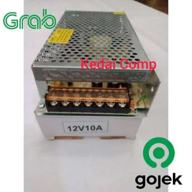 Adaptor Cctv 12 Volt 10 A / Power Supply 12V 10A / Trafo PSU CCTV Led