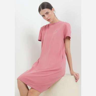 Hush Puppies Clara Tee Dress Wanita L Rose