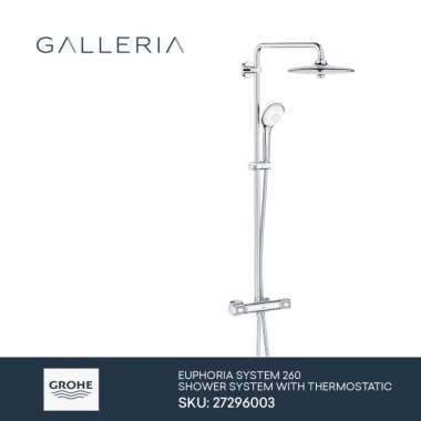 Grohe Euphoria System 260 Shower System w/ Thermostatic Mixer 27296003/ Grohe Shower
