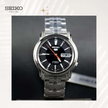 Seiko 5 Sports SNKK83K1 38mm Black Dial Jam Tangan Pria