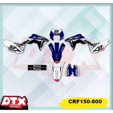 decal crf150 full body decal crf150 decal crf150 supermoto stiker motor crf150 stiker motor keren st