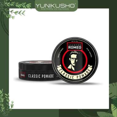 SHANTOS ROMEO Classic Pomade Oil Base 75 gr - Pomade Pria Minyak Rambut Pria