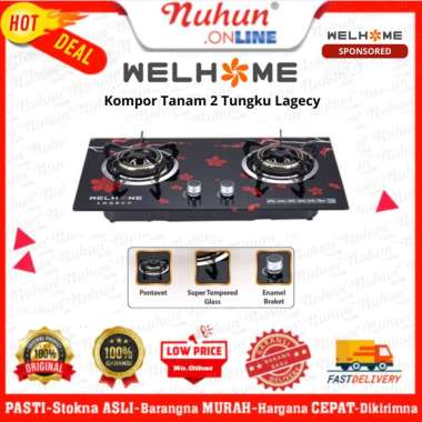 Welhome Kompor Tanam 2 Tungku Lagecy