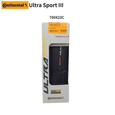 BAN LUAR CONTINENTAL ULTRA SPORT 700 X 23C KEVLAR FULL BLACK