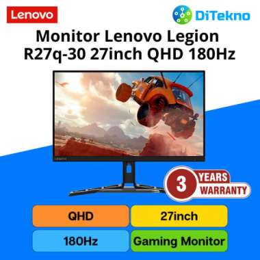 Lenovo Legion R27q-30 27 inch QHD 180Hz Monitor Gaming