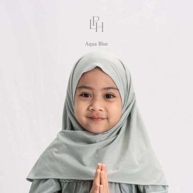 Little Palmerhaus - Baju Lebaran 2025 - Kids Pashmina 1.0 (Pasmina Instan Anak Usia 1-6 Tahun) S Aqu
