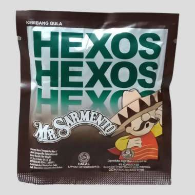 Permen Hexos Sachet Aneka Rasa Mint, Dalgona, Lemon, Mr. Sarmento, Chocomint, & Barleymint (3 sachet
