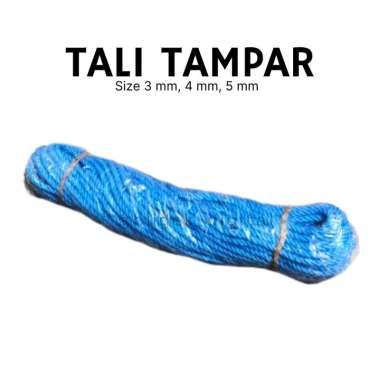 Tali Tampar Plastik / Tali Tambang 3 mm, 4 mm, dan 5 mm 3 mm
