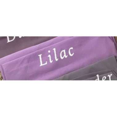 Jilbab Bergo Instan Jersey Syria Non Pet - Panjang dan Nyaman Lilac