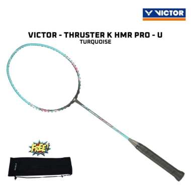 Raket Badminton Victor Thruster K HMR Pro Turquoise