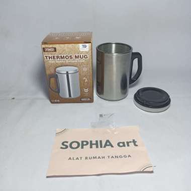GELAS THERMOS 350ML TUMBLER MUG BOTOL PORTABLE MINUM STAINLESS TAHAN PANAS DINGIN