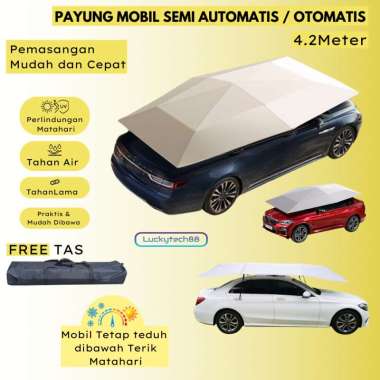 Payung Mobil Portable 4.2M | Payung Mobil Otomatis | Payung Mobil Protektor | Payung Mobil Semi Otom