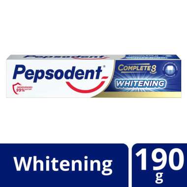 PEPSODENT PASTA GIGI PLUS WHITENING COMPLETE | PASTA GIGI UNTUK PEMUTIH GIGI 190G