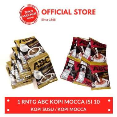 1 RENTENG ABC KOPI SUSU / MOCCA ISI 10 SACHET KOPI SUSU