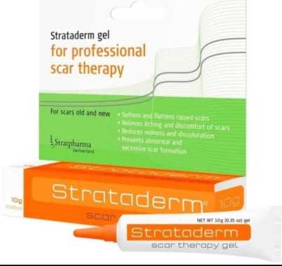 Strataderm Gel Perawatan Bekas Luka Oles Sekali Sehari - 10g