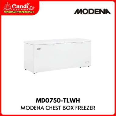 MODENA Chest Box Freezer Kapasitas 750 Liter Power Duo Cooling MD0750-TLWH